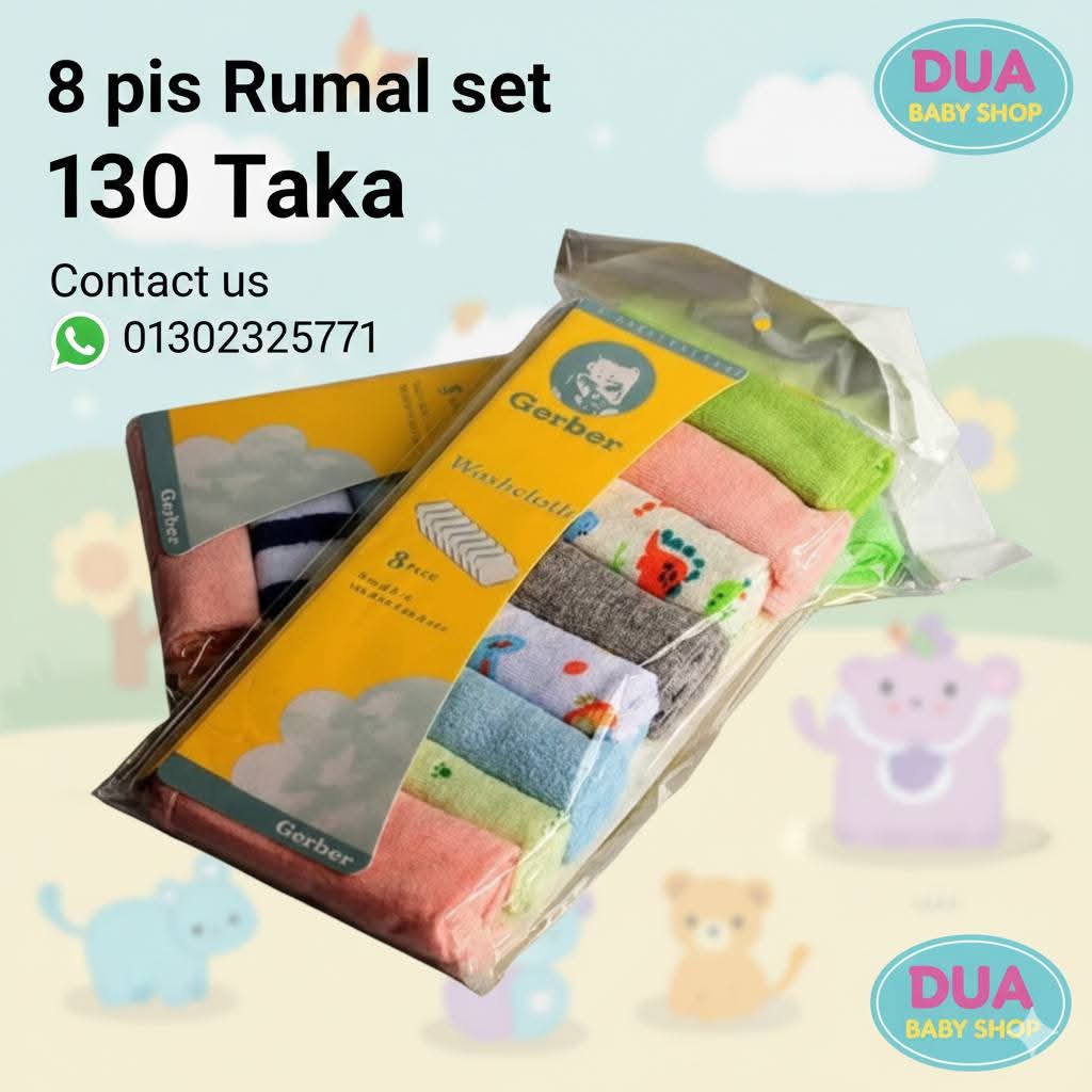 Rumal set 8 pice