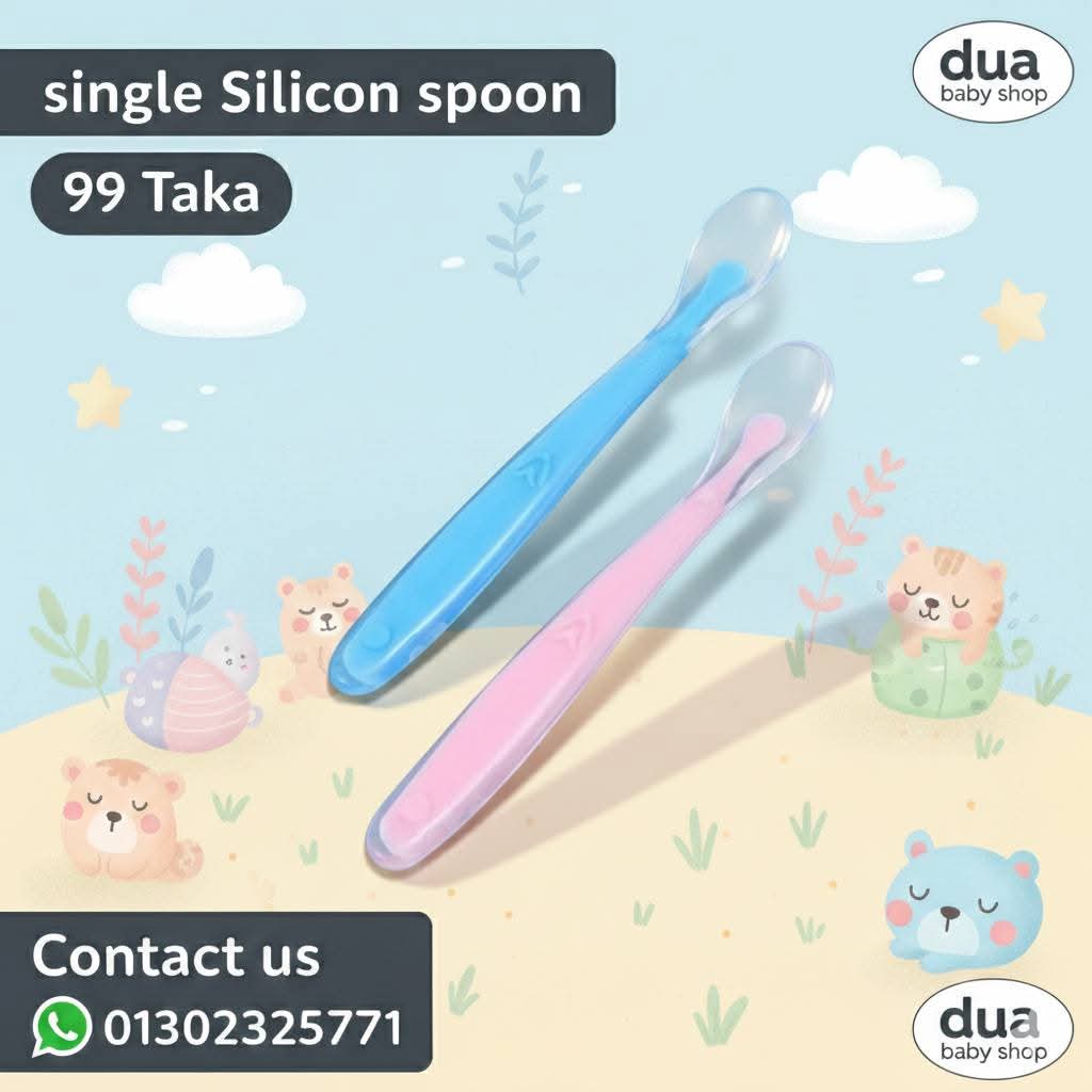 Silicon spoon