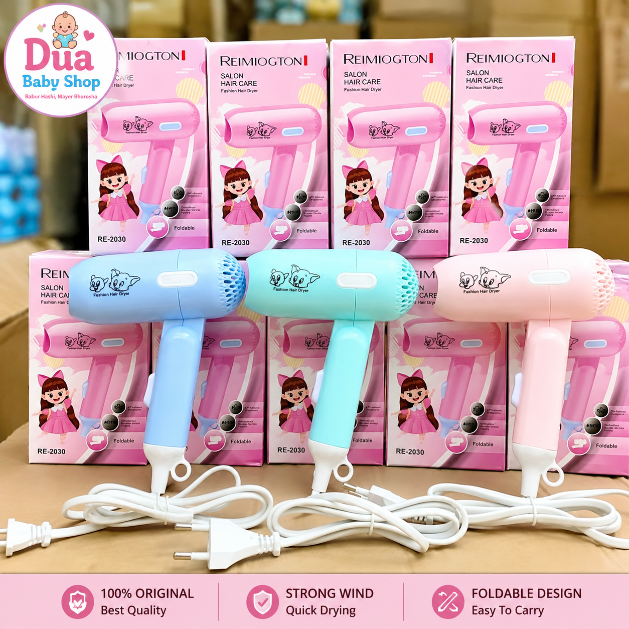 Cute Mini Hair Dryer